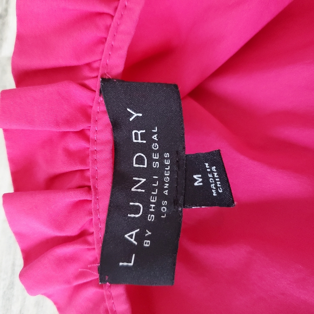 Laundry by Shelli Pink Ruffle Tank - Picture 7 of 7